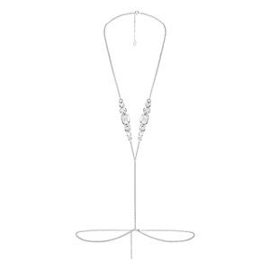 Swarovski X Skims V Body Chain NEW IN BOX
